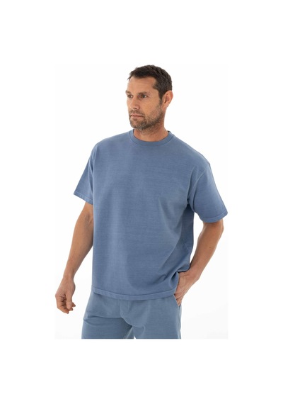 AR-MA Arma Erkek Oversize Kısa Kollu Bisiklet Yaka Sweatshirt