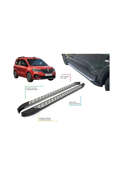 Kangoo Multıx Camlı Van Kısa Şase Benekli Yan Basamak 2021 2022 2023 2024 2025 2026 2027