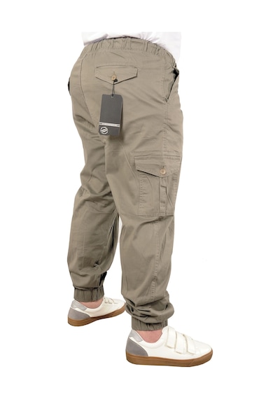 Mode Xl Büyük Beden Erkek Keten Kargo Jogger Valencia 21911 Bej Bej