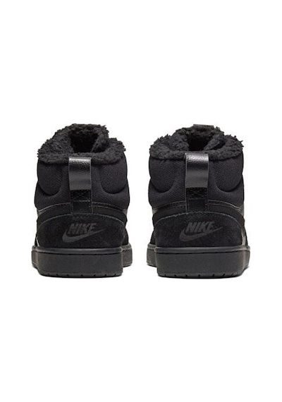 Nike Nıke Court Borough Mıd 2 Boot Bg Gs Genç Günlük Ayakkabı Cq4023-001 Siyah Renkli