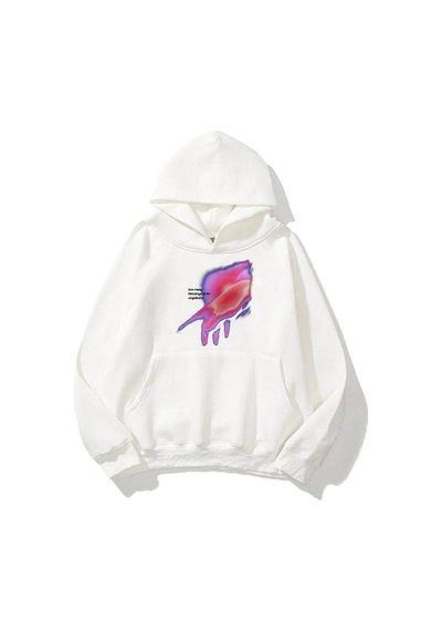 Startmore Unisex Ungrateful Sweatshirt Hoodie Beyaz Beyaz