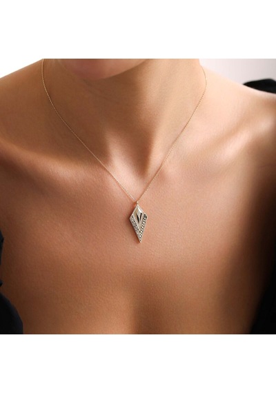 Triangle Grek Altın Kolye T13195