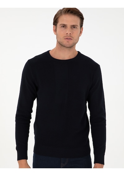 Pierre Cardin Erkek Lacivert Kazak /triko 50296457-vr033 Lacivert