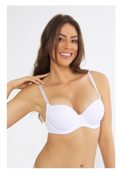 Missayza Çift Destekli Double Push Up Nurteks 1490 Sütyen Ten