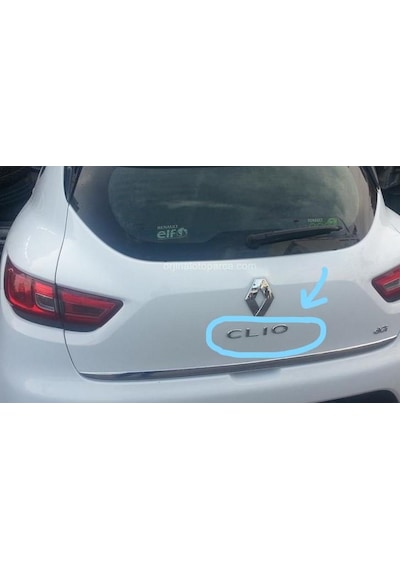 Renault Clıo Iv Bagaj Kaputu Clıo Yazısı 908893003r
