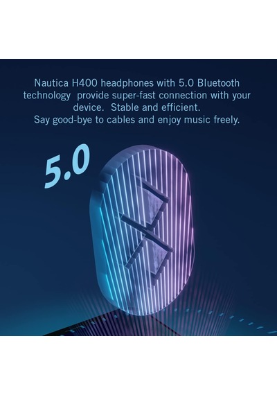 Tr H400 Aktif Gürültü Önleyici Anc Kablosuz Bluetooth Kulaküstü Kulaklık Navy