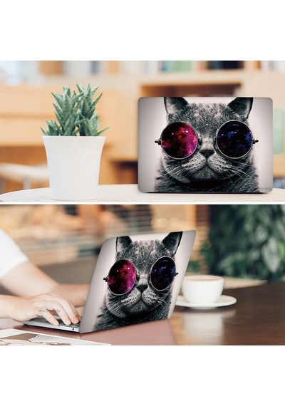 Apple Uyumlu MacBook Air M1 Kılıf 13 İnç Cat01nl Touchıd'li M1 Air A2337 A2179 A1932 İle Karışık