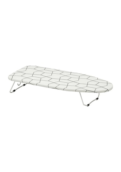 Ayaklı Küçük Ütü Masası Uzunluk 73 Cm Mini Ütü Masası Beyaz Ütüleme Masası Genişlik 32 Cm Beyaz Beyaz