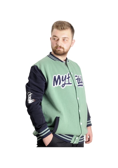 Mode Xl Büyük Beden Erkek Kolej Mont My Field 23626 Çağla 001