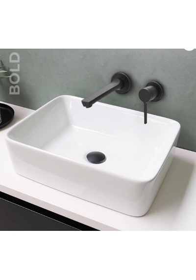 Bold Ankastre Lavabo Bataryası Siyah