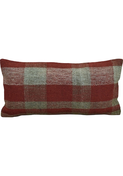 Zehra Abla Halı Yeni El Dokuma Dekoratif Lumbar Kilim Kırlent Yastık Kılıfı 6865 Çok Renkli
