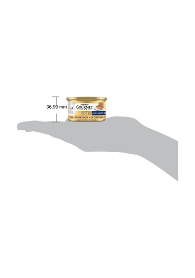 Tr Gold Kıyılmış Hindili Yaş Kedi Maması, Yetişkin, 85 G