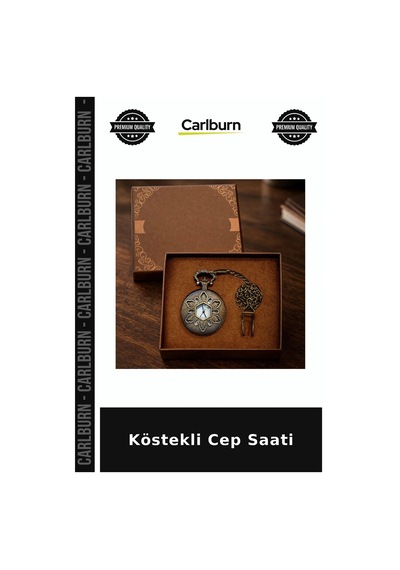 Köstekli Cep Saati Erkek Hediyesi Klasik Tarz Nostaljik Aksesuar Çok Renkli