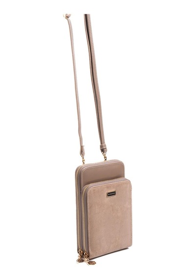Silver Polo Sp1011 Kadın Telefon Çantası Süet Vizon-vizon