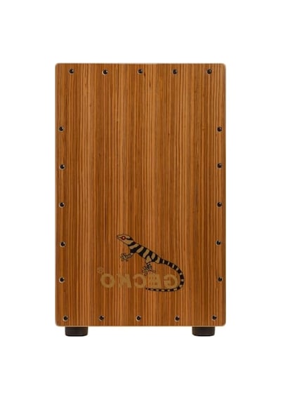 Zebra Ahşap Tap Gövde Cajon, Kaliteli Ses Ve Dayanıklı Yapı