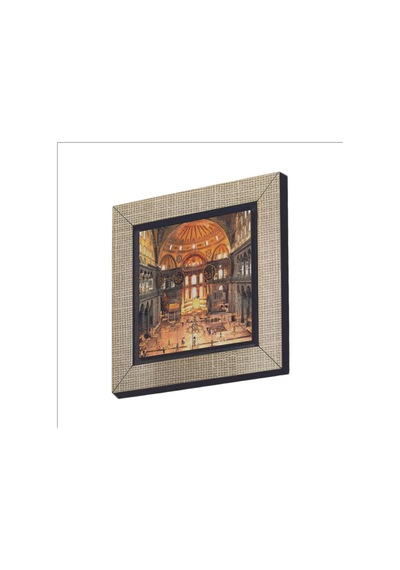 Ayasofya Camii İçi Baskılı Mdf Magnet 7x7 39