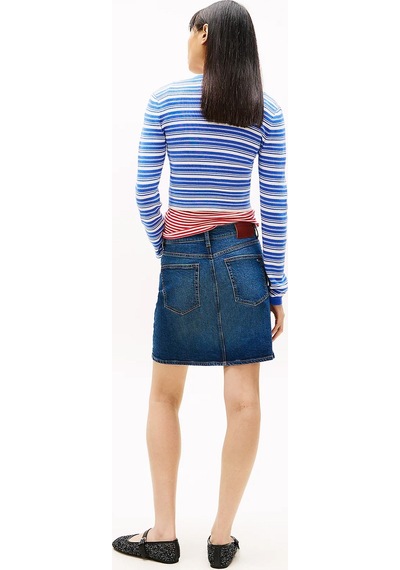 Tommy Jeans Kadın Etek-dw0dw22714-15731 Çok Renkli