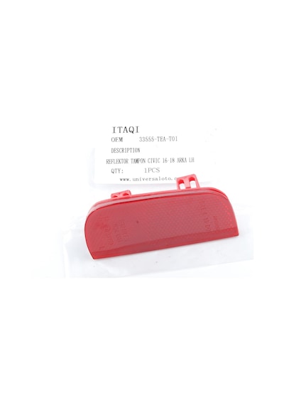 Cn Sol Arka Tampon Reflektörü Honda Civic 2016-2018 Uyumlu 33555teat01