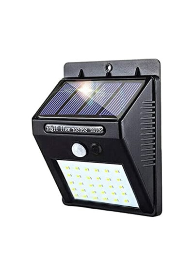 Güneş Enerjili 20 Led Bahçe Aydınlatma 10 Parça Siyah