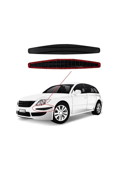Mucit Home Araçlar Için Dayanıklı 2 Adet Esnek Tampon Koruma Bandı Çizik Darbe Ve Mini Hasar Çarpma