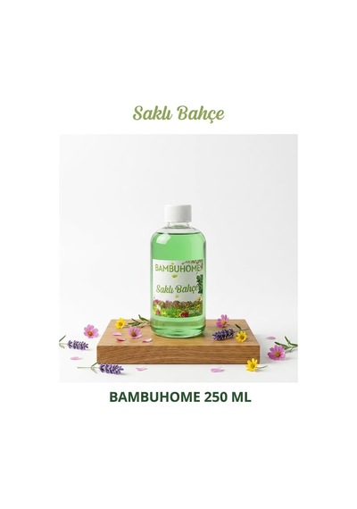Çubuklu Oda Kokuları İçin Yedek Saklı Bahçe 250 Ml Refil Diğer