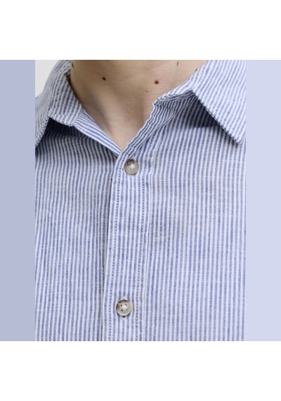 Jack & Jones Erkek Uzun Kollu Gömlek - Summer - 12289174 Infinity