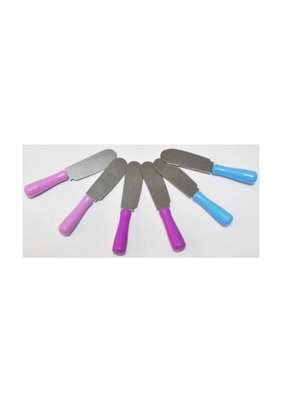 Hubrendy Tedarik Mini 6'lı Tereyağı Bıçağı Royaleks-bh-1254 Diğer