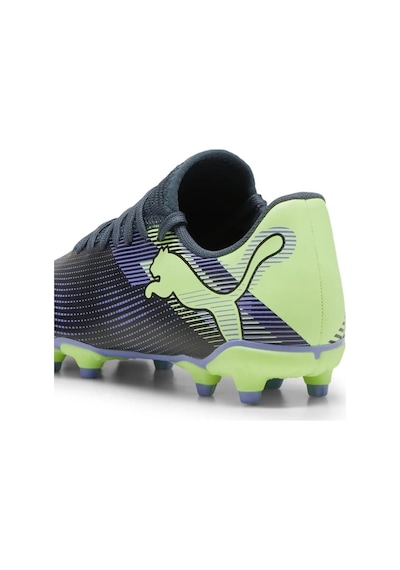 Puma Future Fg/ag Çocuk Krampon Çim Halı Saha Uyumlu Geniş Kalıp Futbol Ayakkabısı Gri - Yeşil