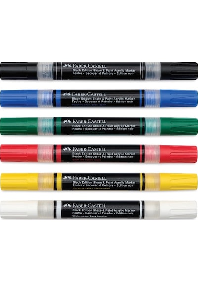 Faber Castell Shake&paint Akrilik Marker 6 Lı 285507