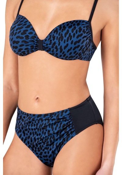 Endeep Kadın Leopar Desenli Destekli Bikini Takımı
