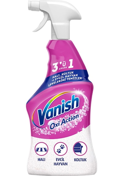 Vanish Oxi Action Çok Amaçlı Halı , Koltuk Ve Evcil Hayvan Leke Çıkarıcı Sprey 500 ML