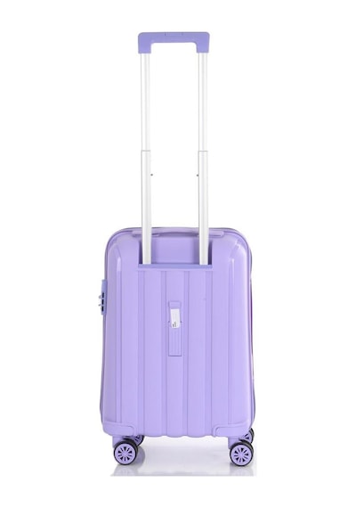 Mçs Bavul Büyük Ve Kabin 2li Set Kırılmaz Silikon Valiz V305 Lila