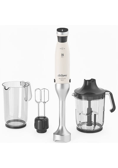 Arzum Technoart Maxi Neo Blender Seti 1500 W Beyaz - Ar1114-b