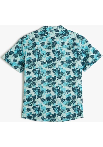 Koton Kısa Kollu Gömlek Pamuklu Floral Desenli Beyaz Desenli 3skb60044tw 3SKB60044TW0D0 Beyaz Koton Kısa Kollu Gömlek Pamuklu Floral Desenli Beyaz Desenli 3skb60044tw 3SKB60044TW0D0 Beyaz
