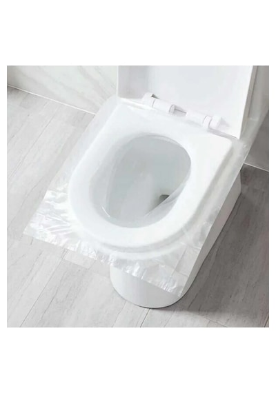 Tineke 100 Adet Tek Kullanımlık Klozet Örtüsü Kapak Poşeti