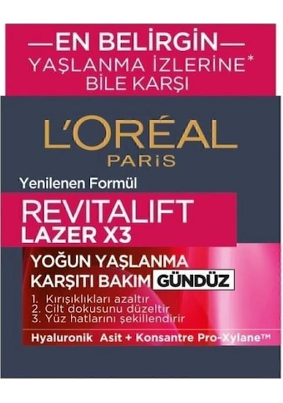 Revitalift Lazer X3 Yoğun Gündüz Bakım Kremi 2'li Set pktlprvtykkbakkrm-8743