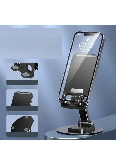 Katlanabilir Telefon Tutucu Stand Yuvarlak Tabanlı 5468