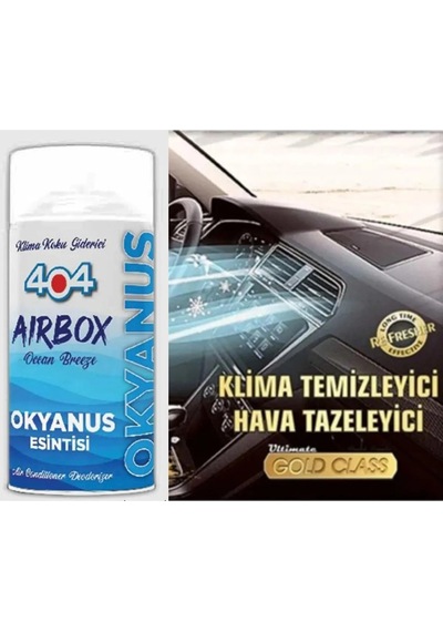404 Kimya Klima Fresh Temizleyici Klima Bombası Okyanus Etkisi
