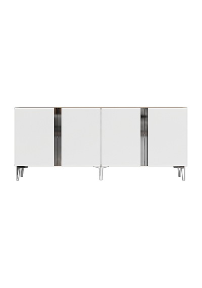 Ka1898dbs Anka Konsol Ve Tv Sehpası Safirmeşe-beyaz-silver 180cm