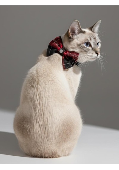 Aristokrat Kedi Papyonu Kurdela Tasma Yılbaşı Noel