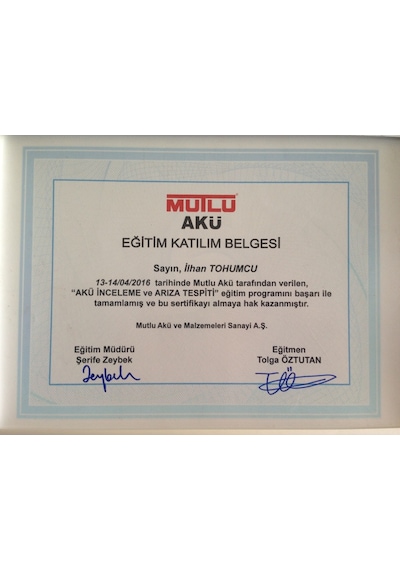 12 Volt 60 Ah Amper 600A (Sae) Mutlu Akü Yeni Ürün Daha Uzun Ömür / 147886685