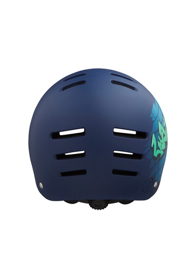 Kask One+ Ce-cpsc Mat Mavi Graffiti S Mavi