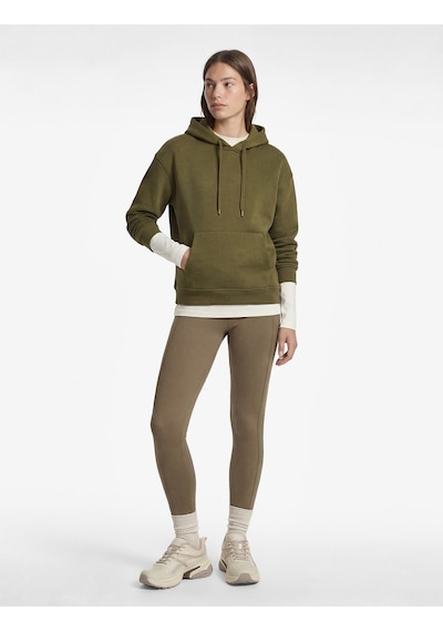 Koton Uzun Kollu Cepli Kapüşonlu Oversize Sweatshirt Haki 6wak10311nk Haki