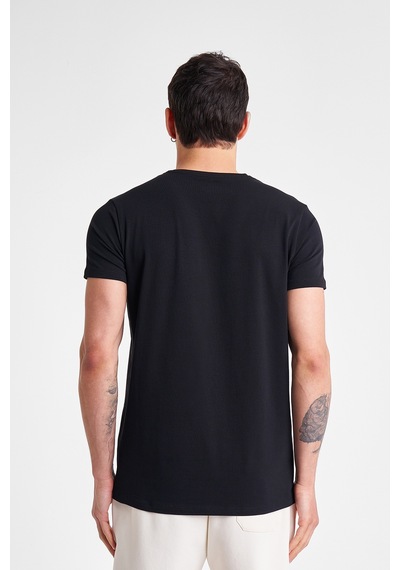 Lescon Erkek Kısa Kollu T-shirt 26s-1225-26y Siyah