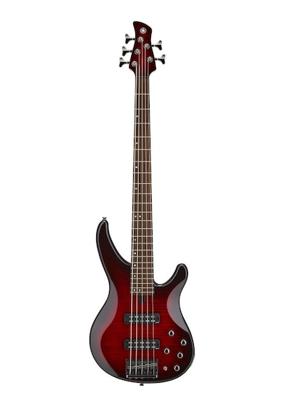 Yamaha TRBX605FM Bas Gitar (Translucent Dark Red Burst)