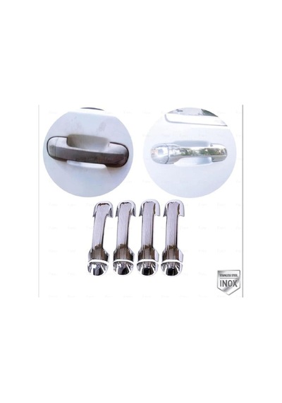 Ford Connect Krom Kapı Kolu 4 Kapı 2002-2014 P. Çelik Uyumlu