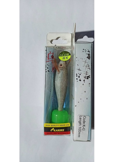 Glow Squid Jig 10 Cm Fosforlu Kalamar Zokası 5'li Set