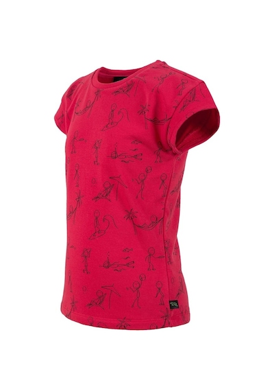 Brz Kids Kız Çocuk Baskılı Pijama Takımı Kırmızı