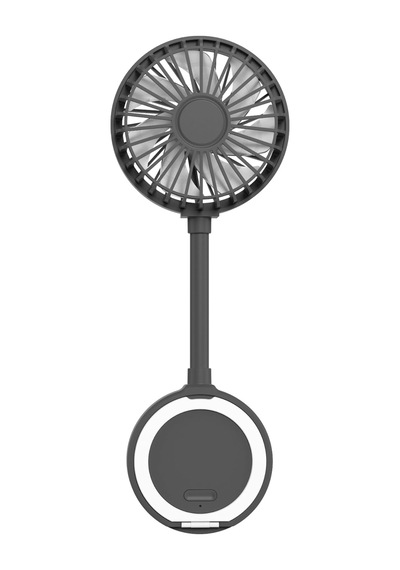 Xenon Smart El Vantilatörü / Şarjlı Taşınabilir Teleskobik Katlanabilir Sessiz Mini Fan X6104 Gri
