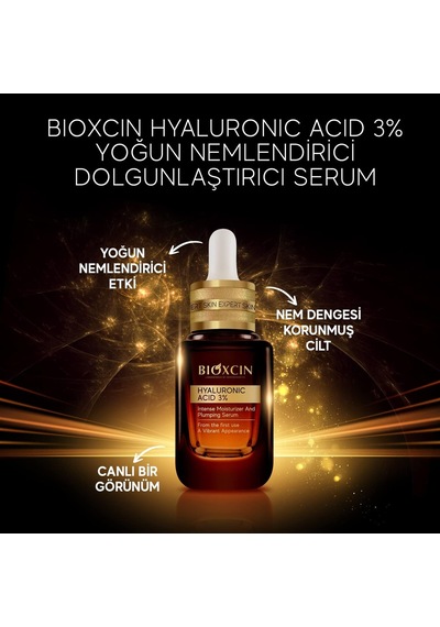Hyaluronic Acid Serum 3% Yoğun Nemlendirici Ve Dolgunlaştırıcı Yüz Serumu Pantenol B5 , Li